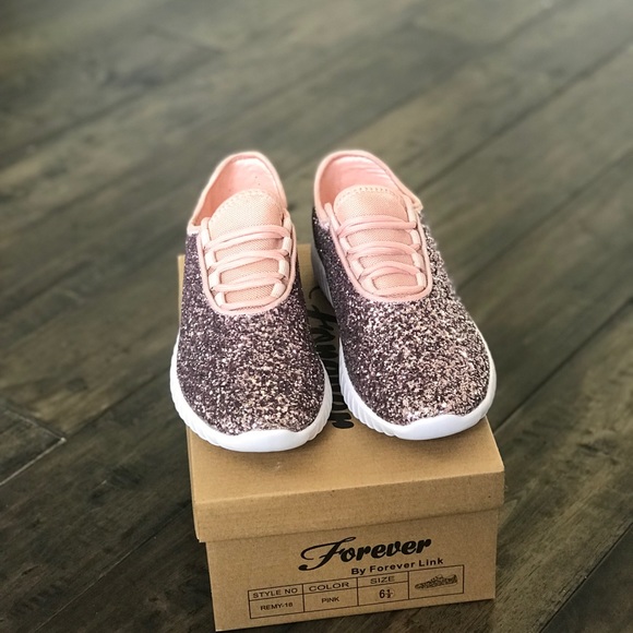 Pink glitter sneakers - Picture 2 of 5